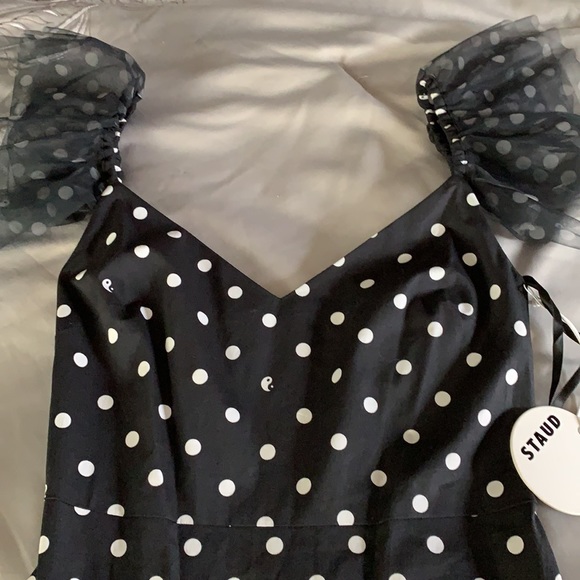 STAUD Tulle Midi Dress - Picture 5 of 12